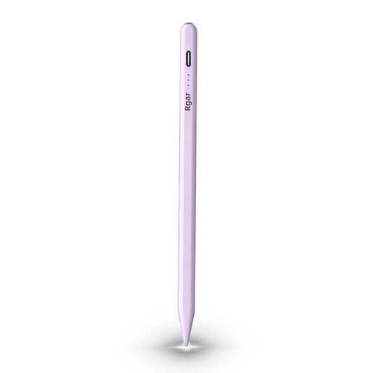 Stylus Pen Android for AMZ Tablet HD 10/Max 11 Compatible with Samsung/Lenovo,Accurate? Push-Button Switch On/Off,Long Battery Life+2Tips(NW Purple)