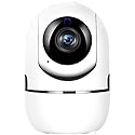 FANTIA Indoor Surveillance Camera, Indoor Surveillance Camera, WiFi Camera, Motion Detection, Two-Way Audio, 360° for Babies/Pets
