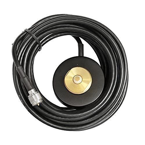 Amasu NMO Mount Antenna Base 5M Cable Mini UHF Plug for Car Bus Taxi Mobile Antenna
