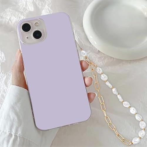 Czhotg Elegant Metal Chain Pearl Phone Lanyard - Adjustable Wrist Strap with Secure Clasp for Hands, Stylish Beaded Phone Accessories Compatible