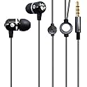 Premium Sound Quality Jewellery Style Wired Headset Earbuds Microphone for Microsoft Surface, Pro 2, 3 - Verizon Ellipsis 7, 8 - LG G Pad 7.0, 8.0…