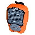KLEIN TOOLS AEPWS1 Wearable Bluetooth Speaker, Built-in Mic for Hands-Free Music and Calls, Portable, Waterproof IP67, Magnetic and Clip-On Jobsite