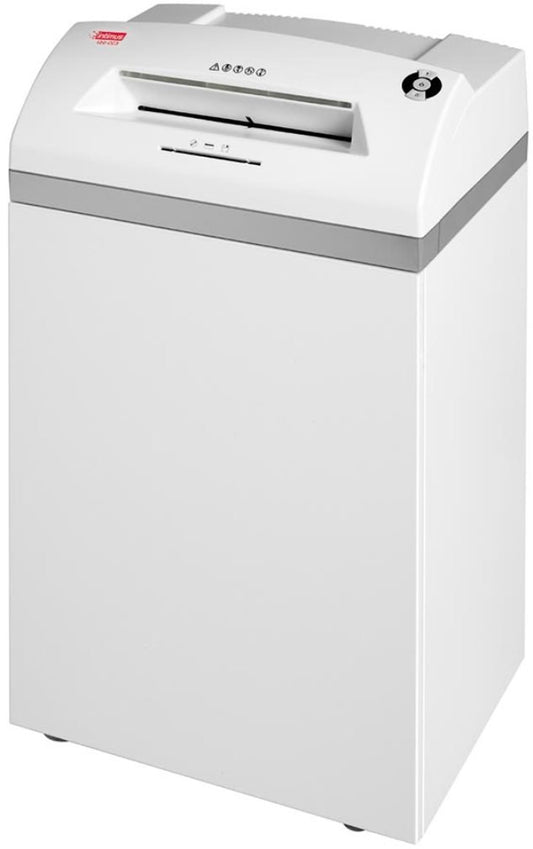 Intimus 227154S1 Model 120CC3 Cross Cut Paper Shredder; Shreds 21-25 Papers per Pass; Accepts Paper Clips, Staples, Credit Cards, Floppy Disks