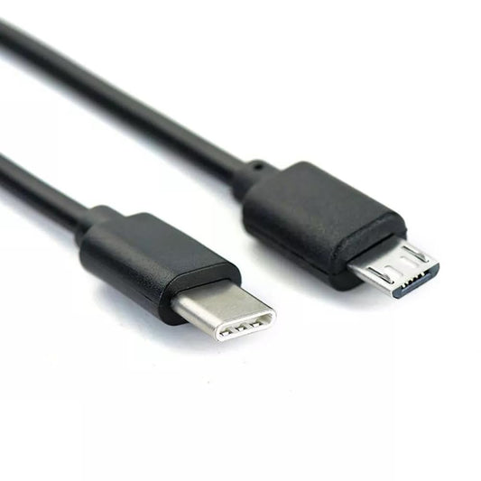 3FT USB C to Micro USB Data & Charge Cable - Micro for Old/Phones, Smartphones, Cameras, Headphones, USB-C Compatible with MacBook, iPhone 15