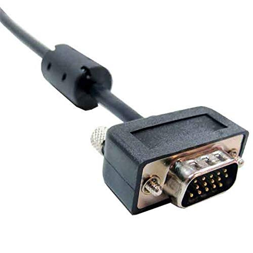 SF Cable, 10ft Ultra Slim SVGA Cable with Ferrites HD15 M/F Triple Shielded