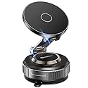 Magnetic Phone Holder for Car 2026 Heavy Duty Model 360° Adjustable Vacuum Suction Car Magsafe Phone Mount Cell Phone Holders for Your Car for iPhone