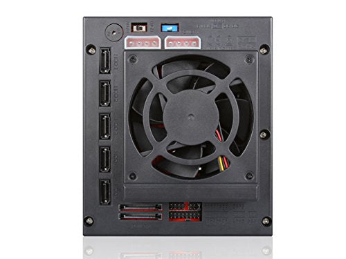iStarUSA Group 3x5.25 to 5x3.5 Hotswap SAS/SATA 6.0 GB/s Black (BPU-350SATA-BLACK)