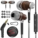 Symphonized Wired Earbuds with Microphone - Noise Isolation Ear Buds with Mic, in Ear Headphones Wire for Computer & Phone, Earphones 3.5 mm Jack