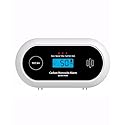 KIMROG 10-Year Battery Carbon Monoxide Detector, Portable Travel CO Detector Alarm for Home, Garage, RV, Camping, LCD Display with Backlight, V-0
