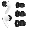 Replacement Ear Tips for AirPods Pro 3 (2025), Soft Memory Foam Eartips for AirPods Pro 3rd Generation, No Silicone Pressure, Anti-Slip Design, Fits