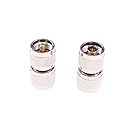 RFaha 2pcs UHF Male PL259 to N Type Male RF Coaxial Adapter UHF to N Coax Connector(F60-2)