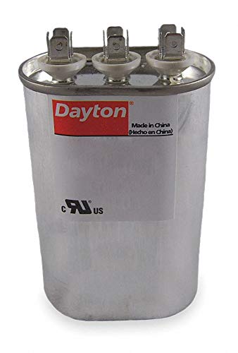 Motor Dual Run Cap, 35/5 MFD, 370V, Oval