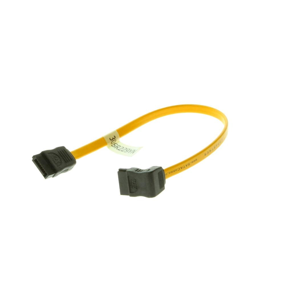 SATACables 9in SATA III 3Gb/s Low Profile Non-Latching Right to Straight