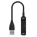 EXMRAT Compatible with Fitbit Flex 2 Charger Cable, Replacement USB Charger Charging Cable for Fitbit Flex 2 (Black)