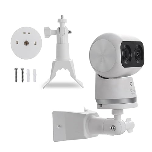 Security Camera Corner Mount Bracket for eufy S350, Adjustable Camera Mounting Bracket for eufy Solocam, and Camera with Standard 1/4 Screw, Stable
