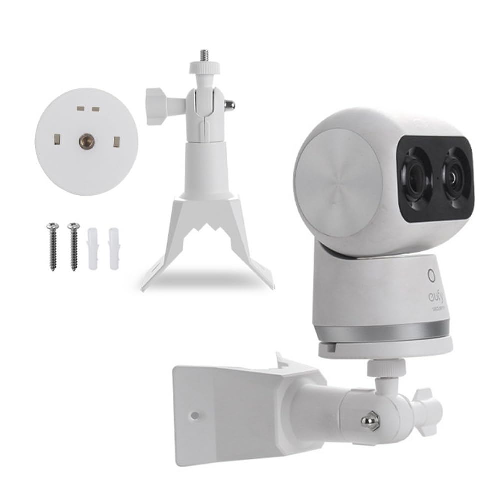 Security Camera Corner Mount Bracket for eufy S350, Adjustable Camera Mounting Bracket for eufy Solocam, and Camera with Standard 1/4 Screw, Stable