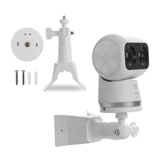 Security Camera Corner Mount Bracket for eufy S350, Adjustable Camera Mounting Bracket for eufy Solocam, and Camera with Standard 1/4 Screw, Stable