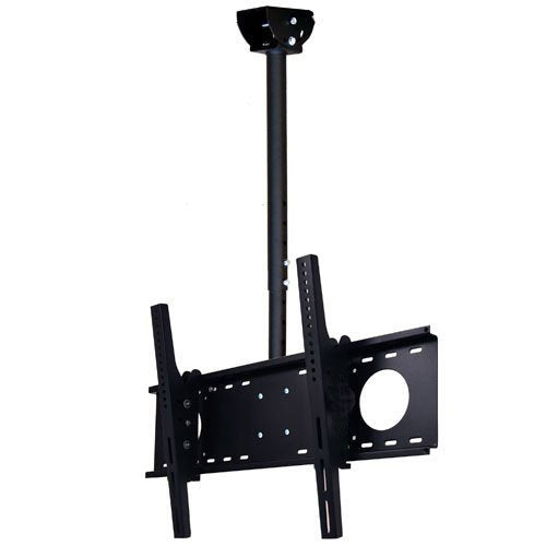 VideoSecu LCD Plasma Flat Panel TV Ceiling Mount Bracket for Most 37-75" Plasma TV Flat Panel Display LED Television with VESA 200x200 400x400 600x400