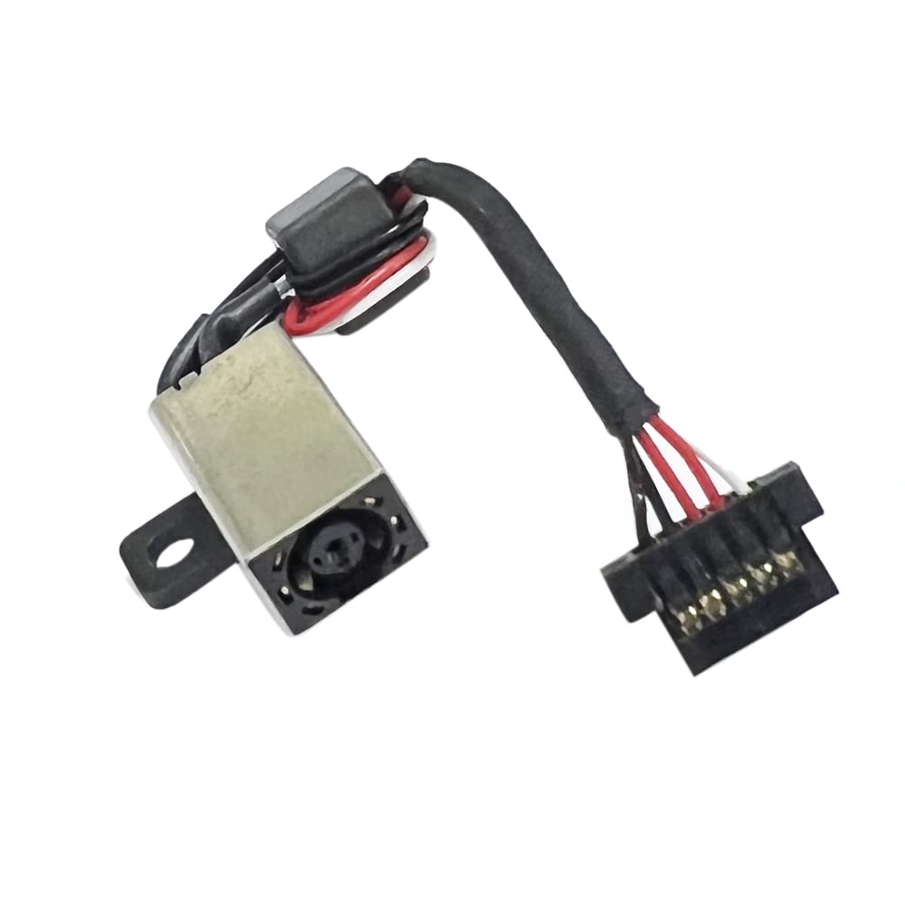 Zahara AC DC in Power Jack Replacement for Dell Latitude 13-7000 13-7350 7347 7348 7350 7351 P58G001 2-in-1 DC30100ST00 P/N:A14891-GT074
