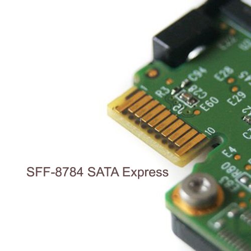 cablecc WD5000MPCK SFF-8784 SATA Express to SATA3.0 2.5inch 6Gbps Add on Cards PCBA for 5mm UltraSlim Hard Disk SSD
