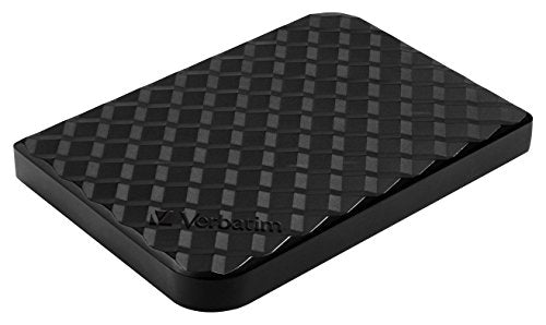 Verbatim 97395 1TB Store 'n' Go External Hard Drive, USB 3.0, Diamond Black
