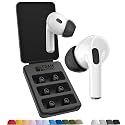 Foam Masters Ultra-Premium Memory Foam Ear Tips for AirPods Pro 1st & 2nd Gen | 3 Pairs | New Ver. | Secure Fit | Super Comfort | Better Noise Cancel