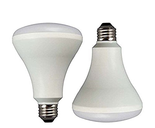 TCP 65 W Equivalent, ENERGY STAR Certified BR30 LED Reflector Light Bulbs, Dimmable Daylight (2 Pack)