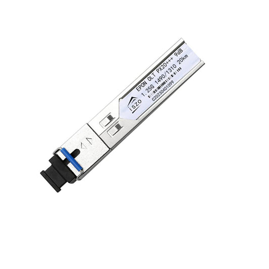 iszo A Piece pon Module EPON PX20+++ 1.25G Optical Fiber PON Module with 7/9db and SC Port, Compatible with BDCOM TPLINK Ubiquiti HIOSO VSOL Think