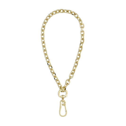 PopSockets Wristlet Phone Strap, Wrist Strap for Phone, Device Holder - Gold Links
