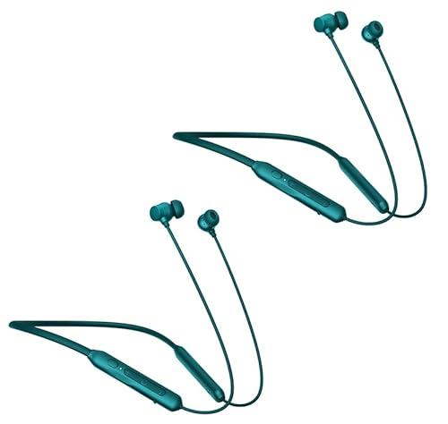 CXPSUE Neckband Bluetooth Headphones Twin Pack?60H Playtime ×2?3C Fast Charge?ENC Call Noise Reduction?Dual Pairing?180H Standby?Perfect for Couples