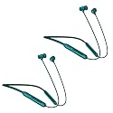 CXPSUE Neckband Bluetooth Headphones Twin Pack?60H Playtime ×2?3C Fast Charge?ENC Call Noise Reduction?Dual Pairing?180H Standby?Perfect for Couples