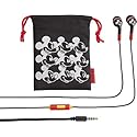 eKids Mickey Mouse Earbud & in-Ear Headphones, Wired Earbuds with Microphone for Video Call or Zoom Meeting, Ear Buds with Pouch for Fans of Mickey…