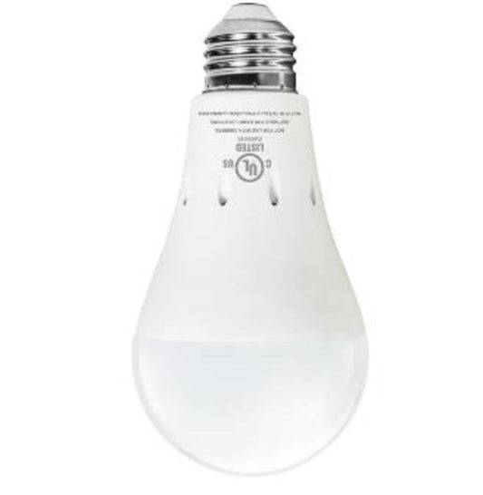 Bright Living 60W Equivalent A19 Led Light Bulb with Rechargeable Battery Backup