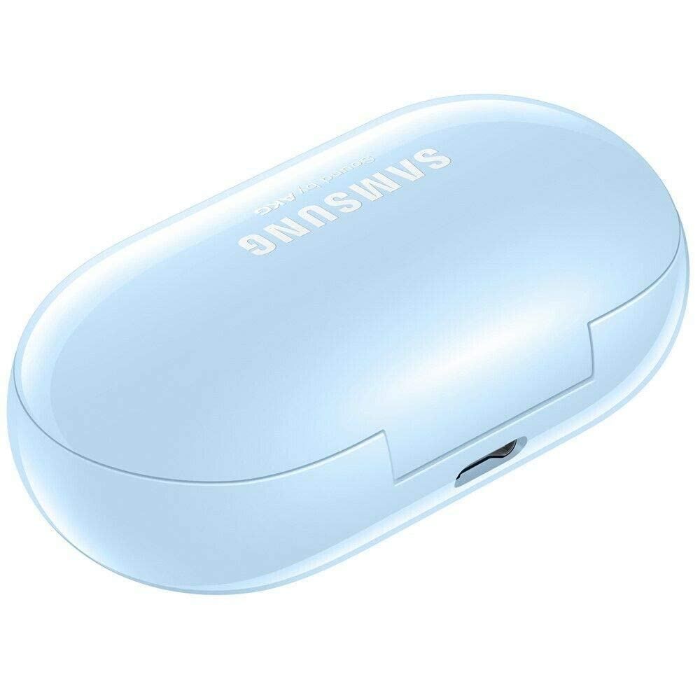Samsung Galaxy Buds+ Plus, True Wireless Earbuds w/Improved Battery and Call Quality (Wireless Charging Case Included), (Cloud Blue) (Renewed)