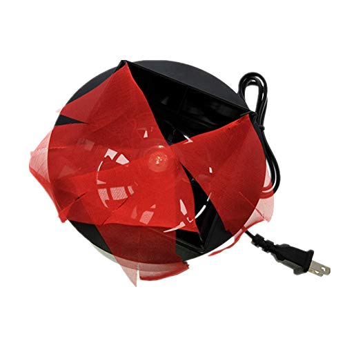 Homonic Led Mini 3D Flickering Flame Light - Electronic Night Light With Realistic Silk Effect for Christmas Indoor Campfire Party Decoration, US Plug