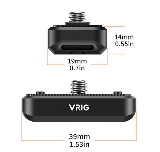 Coyktonty Quick Release Mount for INSTA360 X5/X4/ONE X3/ONE X2 1/4 Screw Magnetic Adapter Mount with 1/4 Threaded Hole Connectable Tripod Selfie Stick