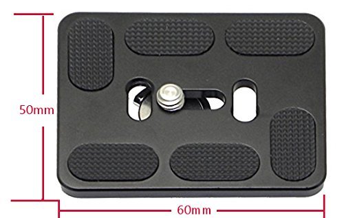 2 Pack Desmond Demon DM-60 60mm QR Lens Plate Quick Release Arca/RSS Compatible DM60