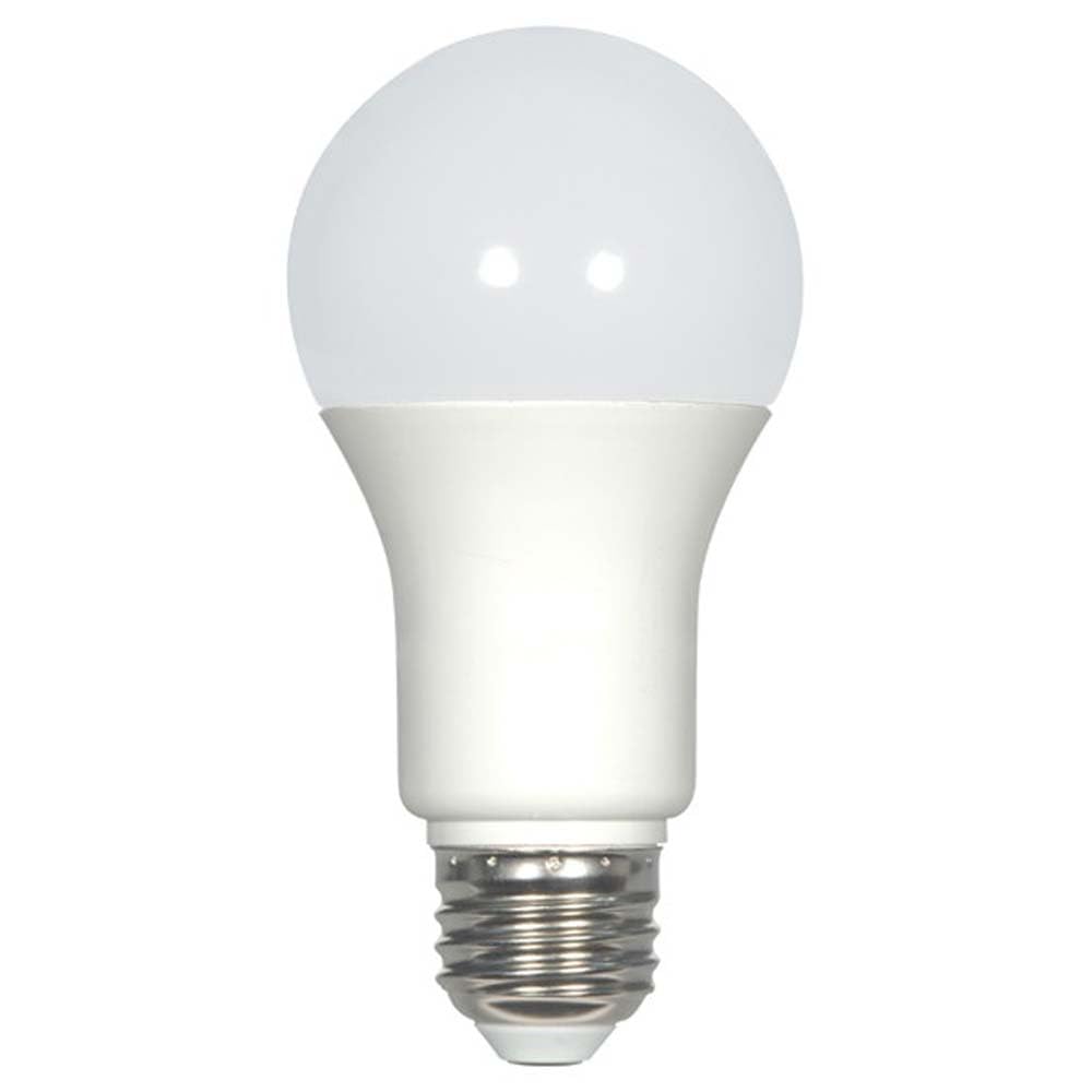 Satco 60W Equivalent Natural Light A19 Medium Dimmable LED Light Bulb - 1 Each