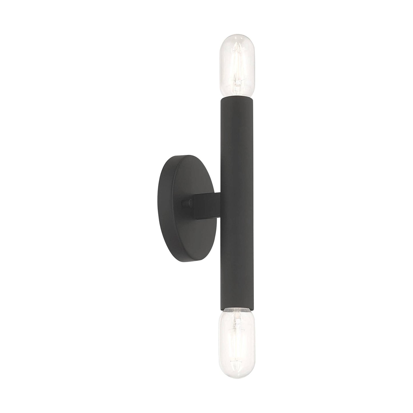 Livex Lighting 2 Lt Black ADA Wall Sconce