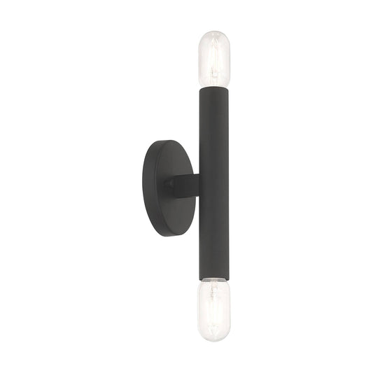 Livex Lighting 2 Lt Black ADA Wall Sconce