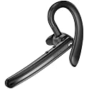 Wireless Earphone Ear-Hook Headphone Boom Mic Compatible with Samsung Galaxy A73/A72/A71 5G, Handsfree Single Headset Over The Ear Earbud