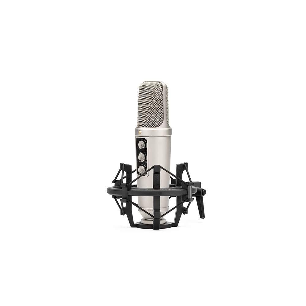 Rode SM2 Suspension Shock Mount for Large Diaphragm Condenser Microphones, Black