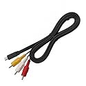 earlife VMC-15MR2 AV Replacement Cable Compatible for Sony Handycam FDR-AX HDR-CX and HDR-PJ Series Camcorder