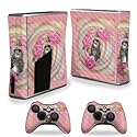 MightySkins Carbon Fiber Skin for Xbox 360 S Console - Innocence | Protective, Durable Textured Carbon Fiber Finish | Easy to Apply, Remove,