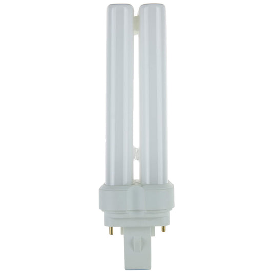 Sunlite FDL28 Fluorescent Quad Tube Plug-in Bulb, 28 Watt, 10,000 Hour Life Span, GX32D-3 Base, 1350 Lumens, for Fluorescent Ceiling Fixtures, Lamps
