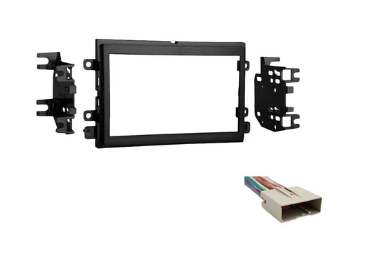 Harmony Audio Radio Install Bundle Fits Ford F 250 350 450 550 2013-2016 with Metra 95-5812 Double DIN Dash Kit