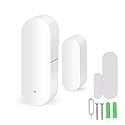 Smart Door Window Sensor,Door Open Closed Alarm Detectors Compatible Home and Tuya Voice Control,Real Time SMS Notification