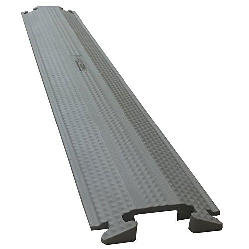 Electriduct Home 'n' Office Small Drop Over Cord Protector - 36" (3 Feet) Wire Cover | Gray