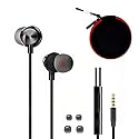 ApexOne Wired Metal in-Ear Earbuds Headphones with MIC &Volume Control and Pocket Case, Crystal Clear Sound Bass Stereo Noise Isolating Earphones…