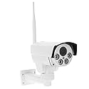 HD 1080P PTZ Outdoor Security Wireless WiFi IP Camera 5X Zoom 2.7-13.5mm Varifocal Lens IR Cut Built-in Micro SD Card Slot Remote Viewing Motion